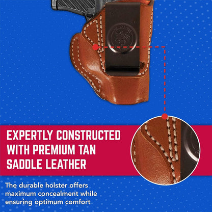 Desantis Summer Heat IWB Holster, Fits Ruger LCP .380 Cal & More, Right/Tan Gsupps Australia