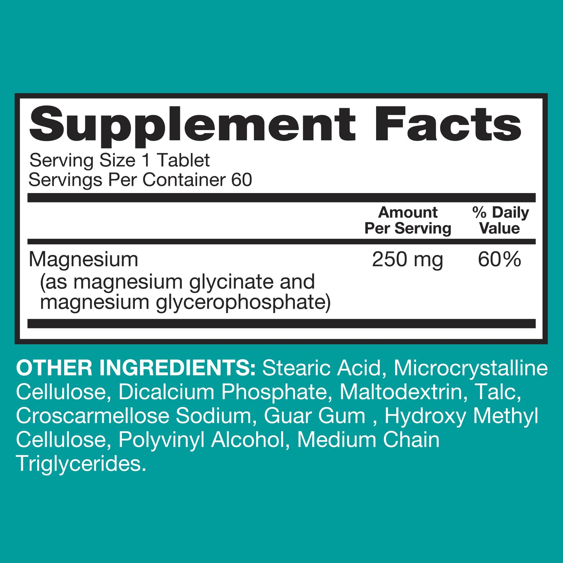 Qunol Magnesium Glycinate Complex, Gentle on Stomach, 250mg One Pill Dose, Superior-Absorption Magnesium, Nerve, Bone and Muscle Health Supplement, 60 Count (Pack of 1) Qunol buy australia supplements