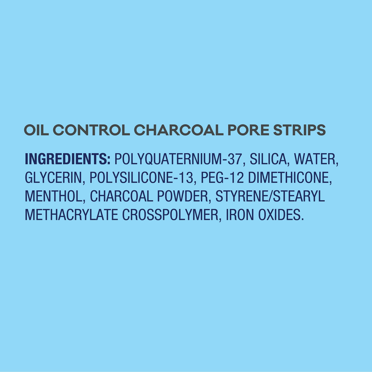 Biore Charcoal Deep Cleansing Pore Strips For Men, Blackhead Removal, 6 ct Bioré