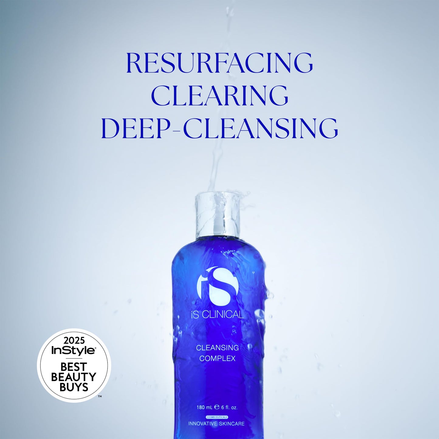 iS CLINICAL Cleansing Complex, 3in1 Gentle deep pore cleanser Face Wash and Makeup remover, Helps blemish-prone skin iS CLINICAL
