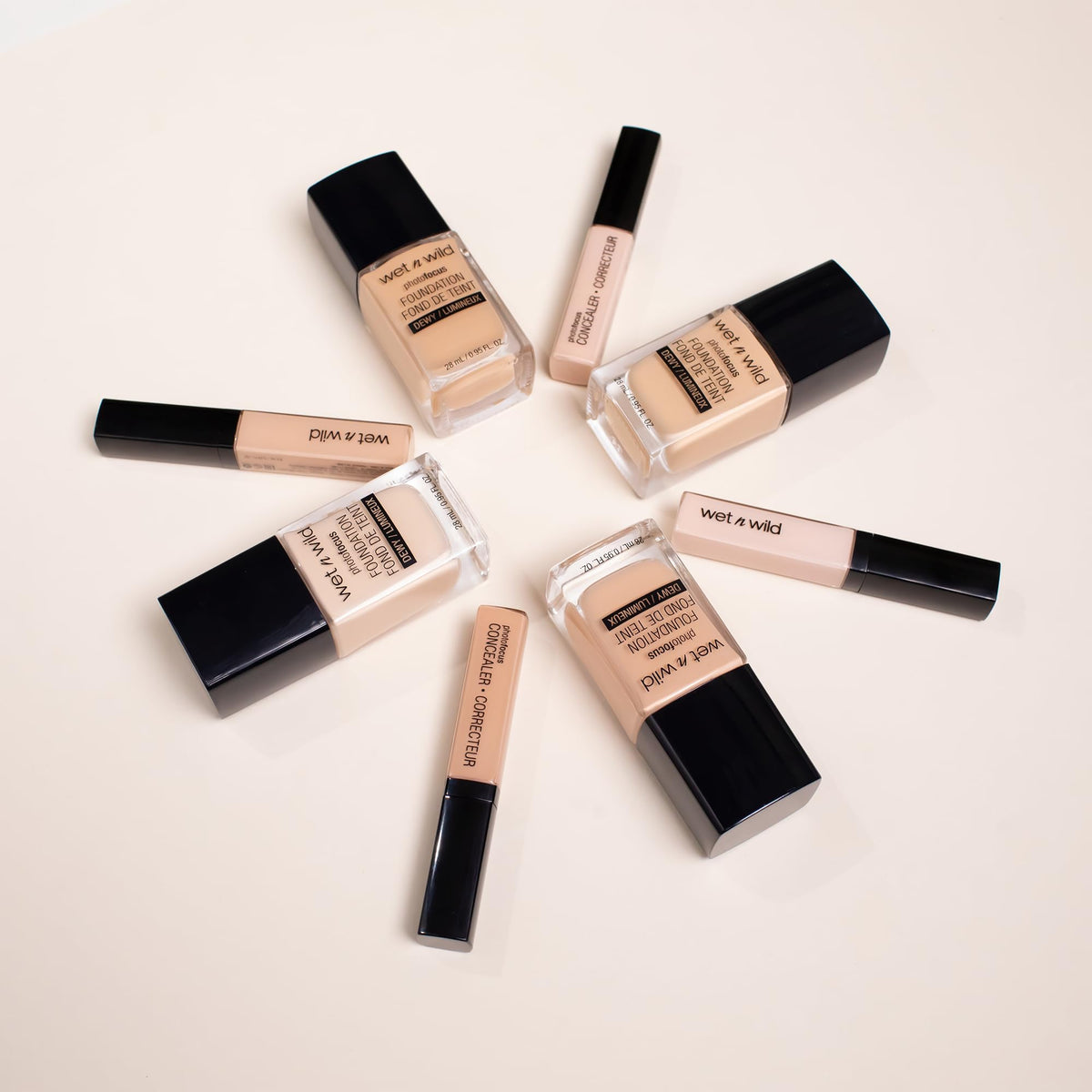 wet n wild Photo Focus Dewy Liquid Foundation Makeup, Soft Beige (Packaging May vary) wet n wild