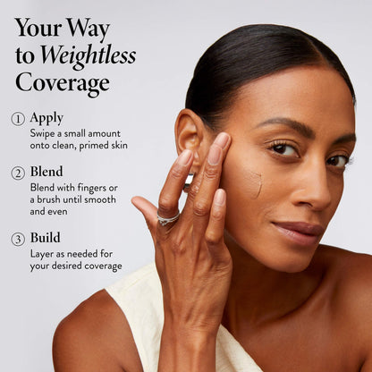 LAURA GELLER Weightless Whip Mousse Foundation, Buildable- Fair LAURA GELLER NEW YORK