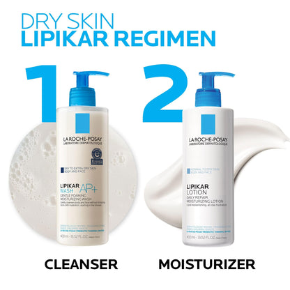 La Roche-Posay Lipikar Moisturizing Body Lotion for Dry Skin, 13.5oz La Roche-Posay
