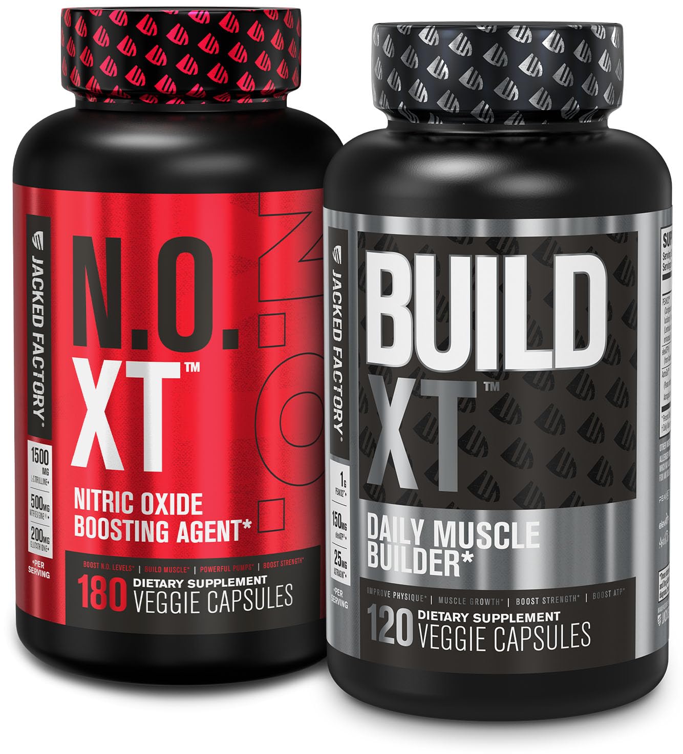 Jacked Factory Muscle Builder Supplement Stack - Build-XT Muscle Builder & N.O. XT Nitric Jacked Factory buy australia supplements