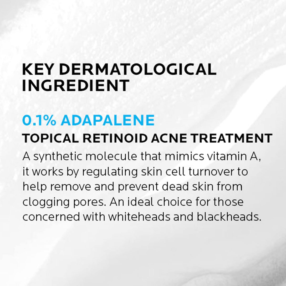 La Roche-Posay Effaclar Adapalene Gel 0.1% Acne Treatment, 1.6oz La Roche-Posay