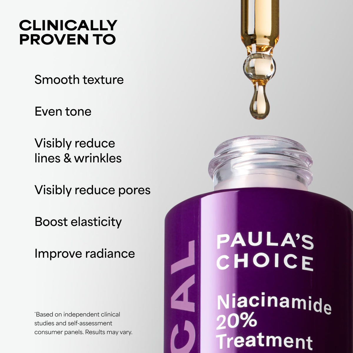 Paula's Choice CLINICAL 20% Niacinamide Vitamin B3 Face Serum, 0.67 Fl Oz Paula's Choice