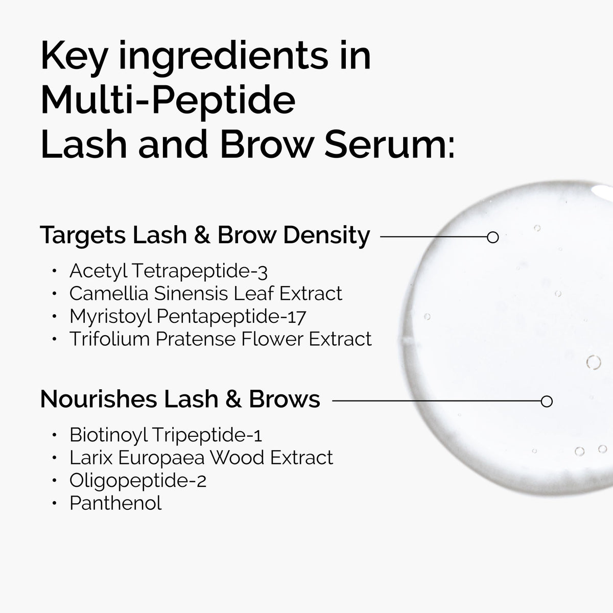 The Ordinary Multi-Peptide Lash and Brow Serum, Peptide-Powered Formula for Thicker, Fuller Looking Lashes & Brows, 0.16 Fl Oz The Ordinary
