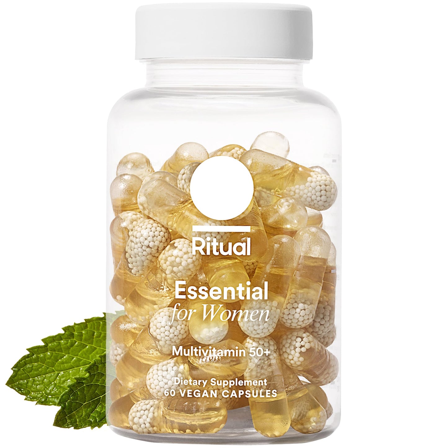 Ritual Women’s 50+ Daily Multivitamin - Key Essential Vitamins and Minerals to Support Menopause, Energy, Heart, Bone, Brain Health* - Including Folate Ritual