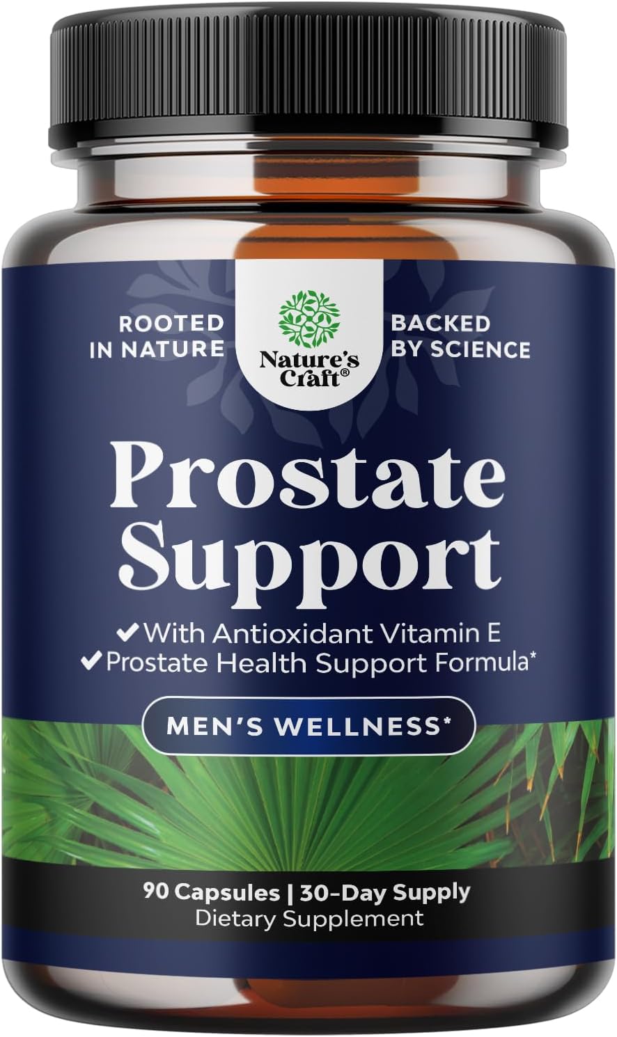 Herbal Prostate Supplement for Men - Potent Pygeum and Saw Palmetto Extract for Urinary Tract Support - Prostate Health Blend with Beta Sitosterol & Green Tea - Nighttime Comfort Support - 90 Count Gsupps Australia