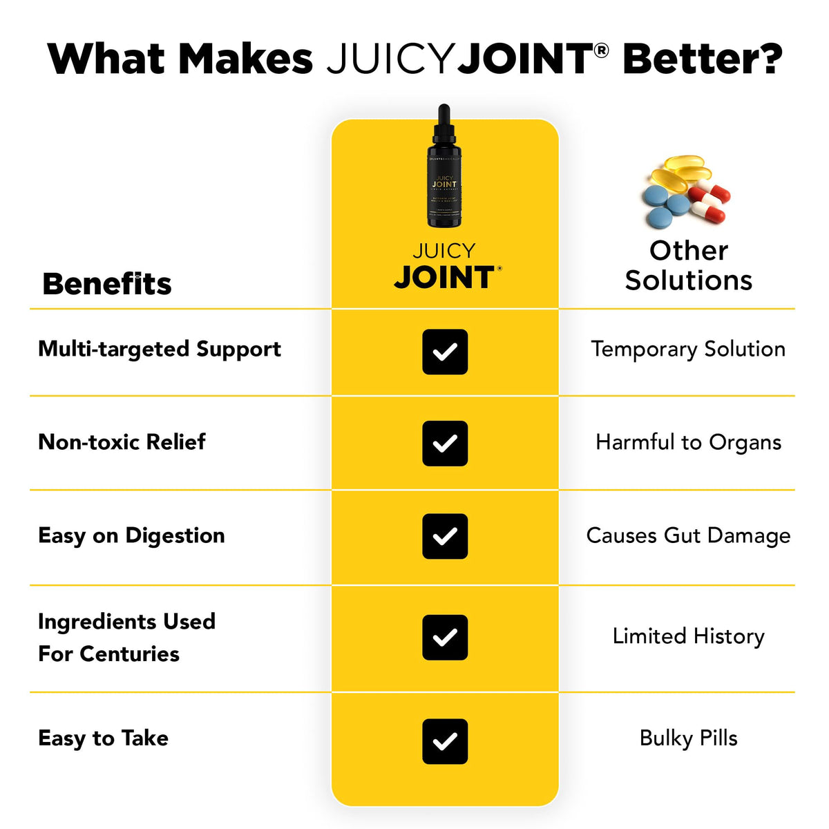 Juicy Joint by Plants Basically – Joint Support Supplement for Mobility, Relief & Recovery | Plants Basically