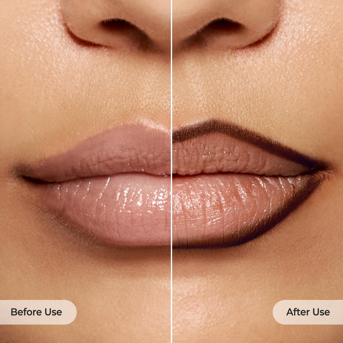 Laka Lip Liner - Smooth & Blendable Soft Matte Lip Contour Pencil for Shaping & Overlining Lips | Waterproof Formula, Oil-Cleanse Off, Long-Lasting Wear | #08 Burnt Brown (Deep Cocoa Brown) Laka