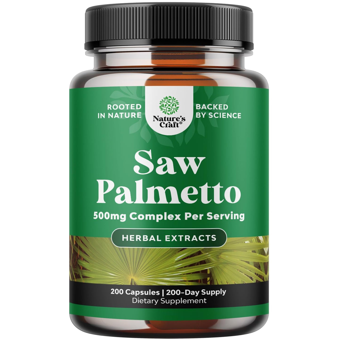 Extra Strength Saw Palmetto Extract - Advanced Herbal Complex for Hair Health and Urinary Support with Plant Sterols & Flavonoids - Potent Herbal Supplement with 500mg per Serving - 100 Count Gsupps Australia