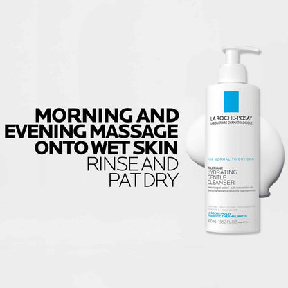 La Roche-Posay Toleriane Hydrating Gentle Facial Cleanser, 13.52oz La Roche-Posay