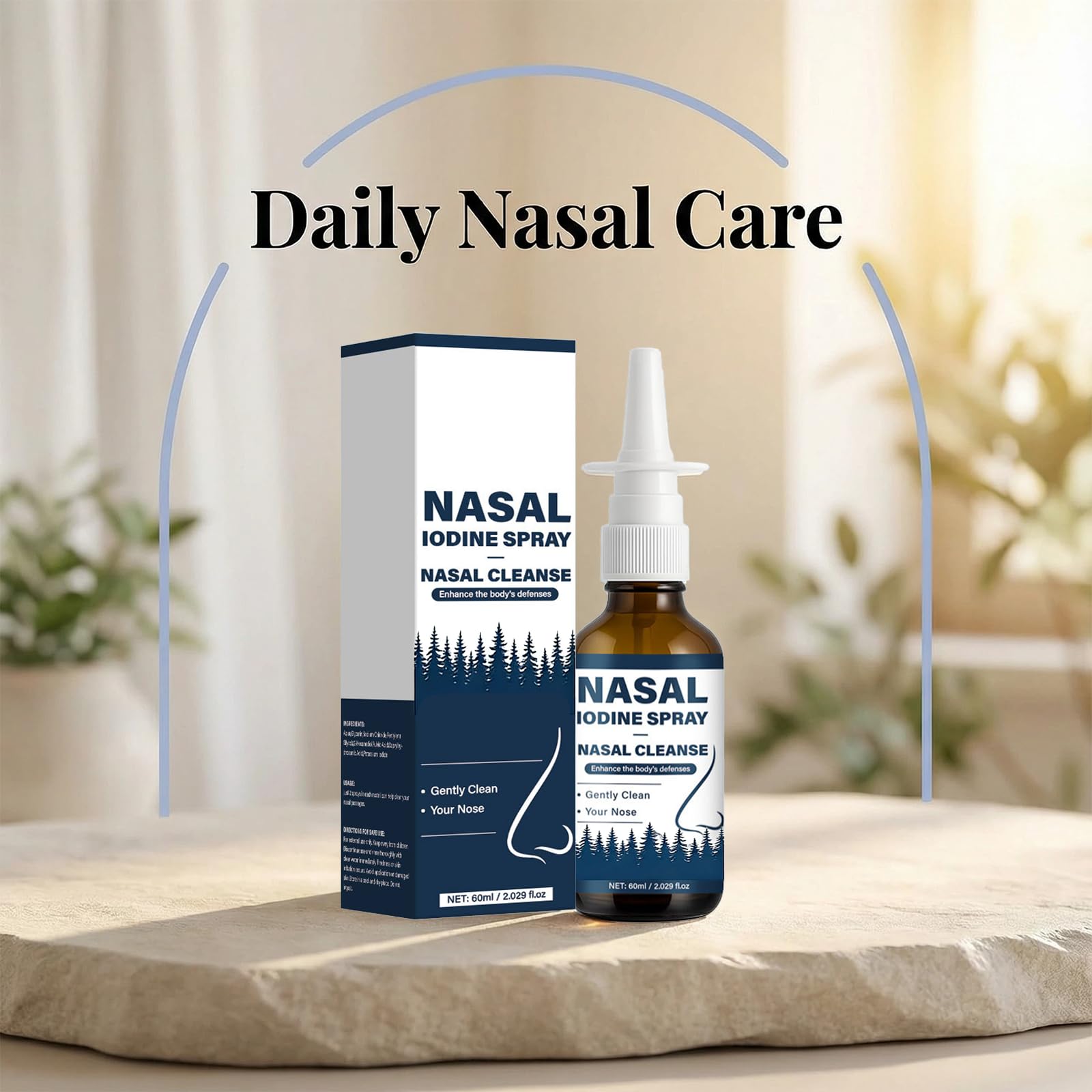 VIPUDA Nutramd Iodine Nasal Spray, Cleanses & Refreshes Your Nasal Passages, Iodine & Fulvic Acid Blend, 100% Natural Mineral Formula – 60 ml/2.029 fl.oz (1pc) VIPUDA buy australia supplements