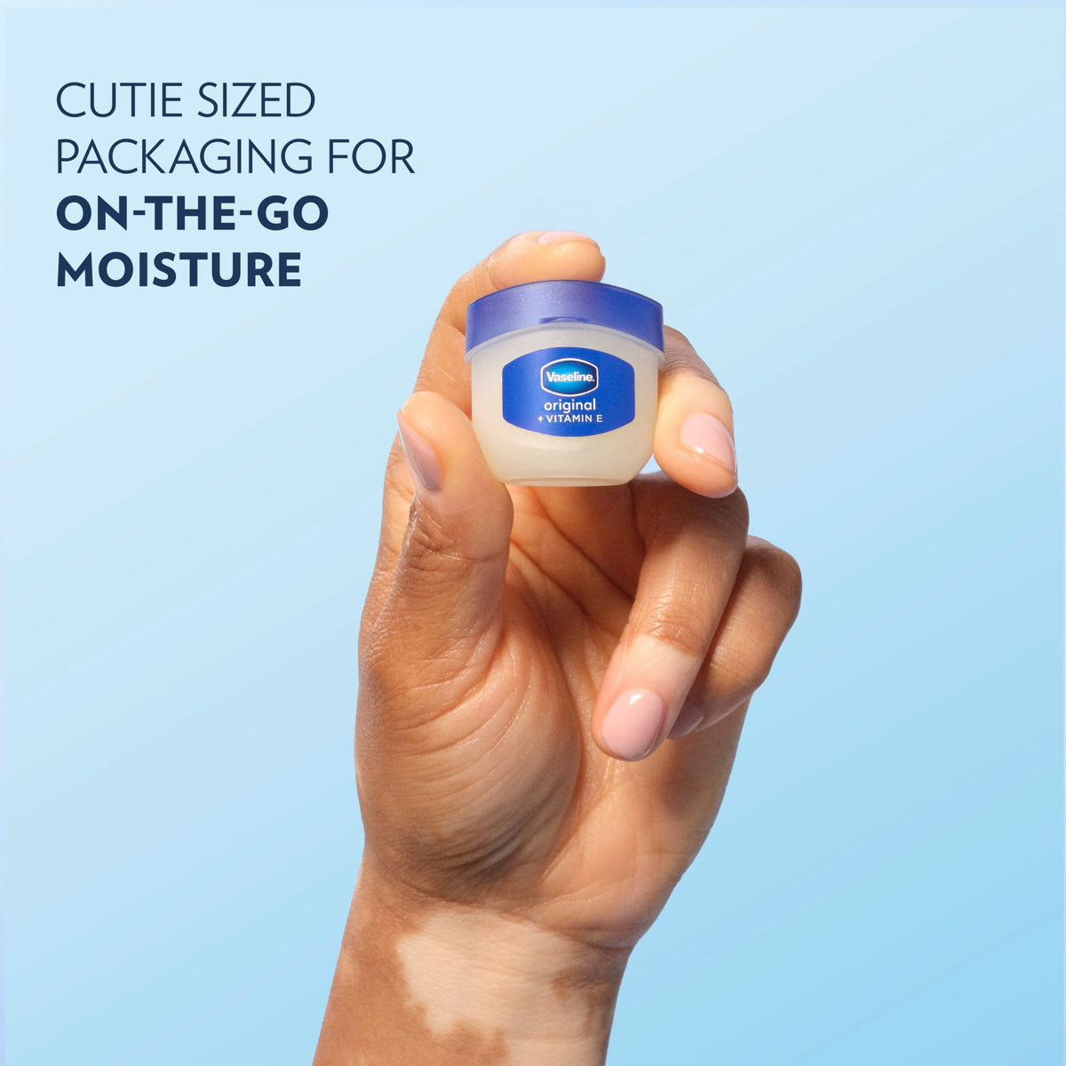 Vaseline Lip Therapy Original Mini Lip Balm, Hydrating Dry Lips 0.5oz 2ct Vaseline
