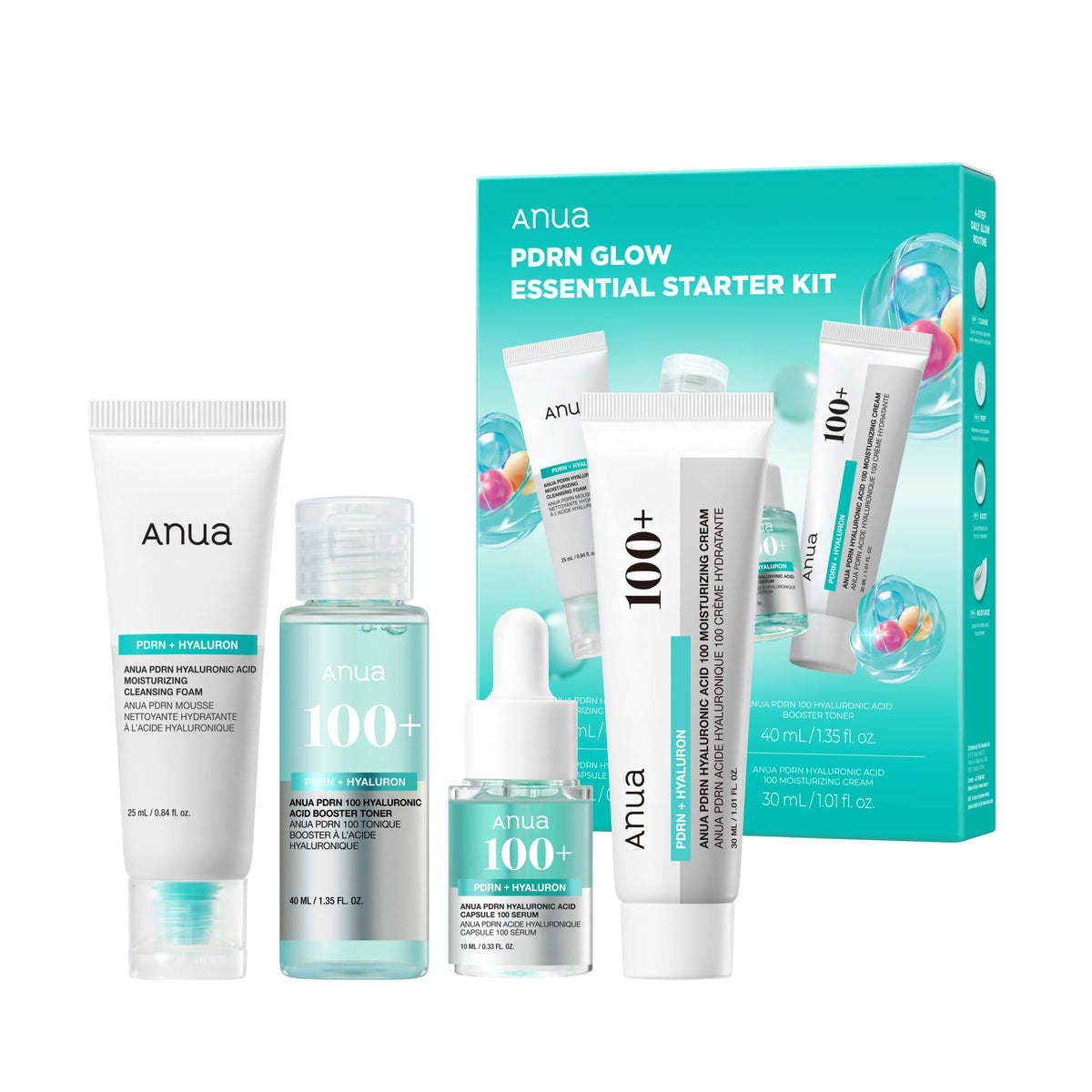 Anua Salmon DNA PDRN Glow Essential Starter Kit ANUA