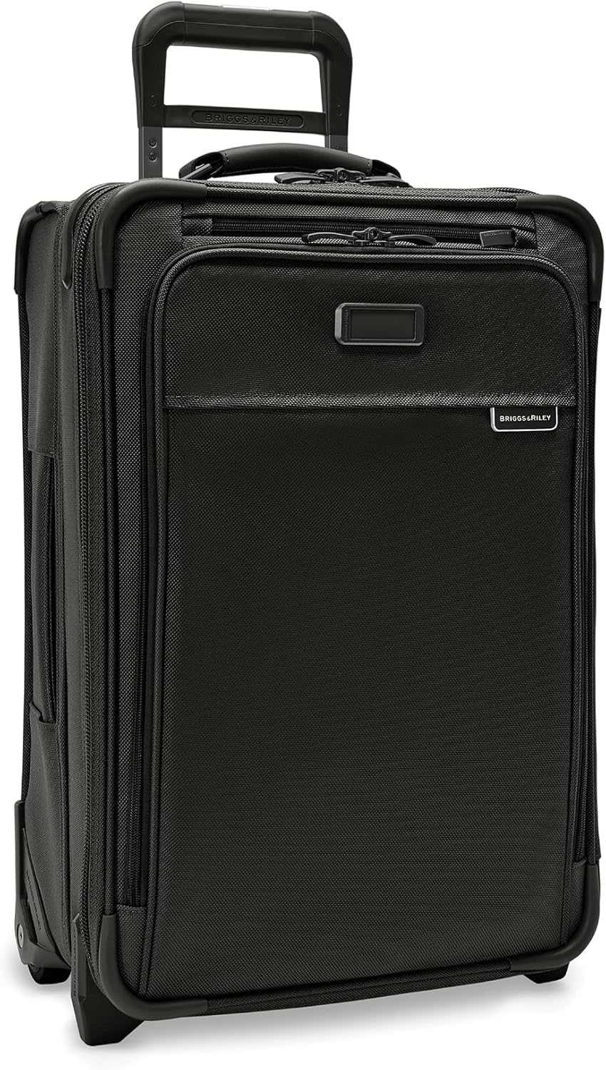 Briggs & Riley Essential 22" 2-Wheel Expandable Carry On - Luggage for Travel, Suitcases with Wheels, Softside Rolling Bag for Men & Women, Self-Repairing Zipper - Baseline Collection, Black Gsupps Australia