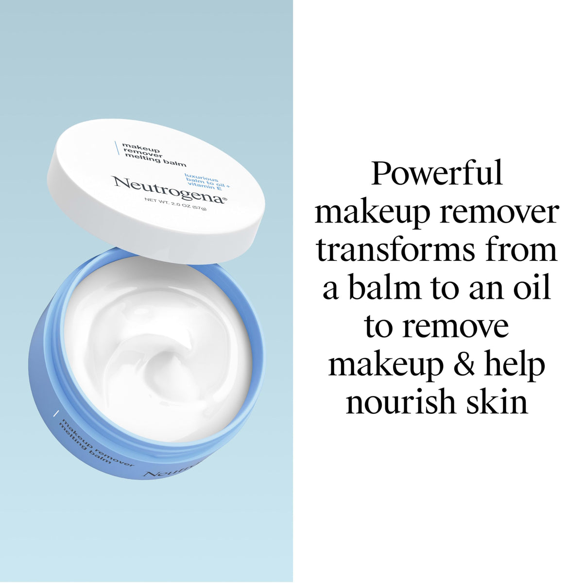 Neutrogena Makeup Remover Melting Balm, Fragrance-Free, 2 oz Neutrogena