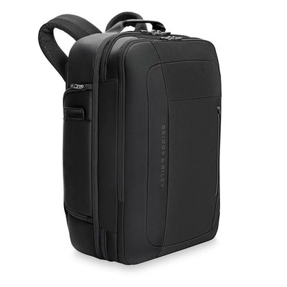 Briggs & Riley Medium Convertible Backpack Duffle Bag - Carry On for Men & Women, Use for Travel, Gym, or Work, Overnight Weekend Luggage, Shoulder Strap, Laptop Compartment - ZDX Collection, Black Gsupps Australia