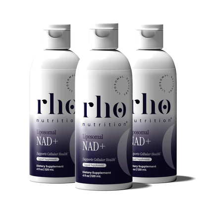 Rho Nutrition Liposomal NAD+ Liquid Supplement | High Absorption Formula, Active NAD+, Cellular Health, Healthy Aging & Energy Metabolism, 30 Servings Gsupps Australia