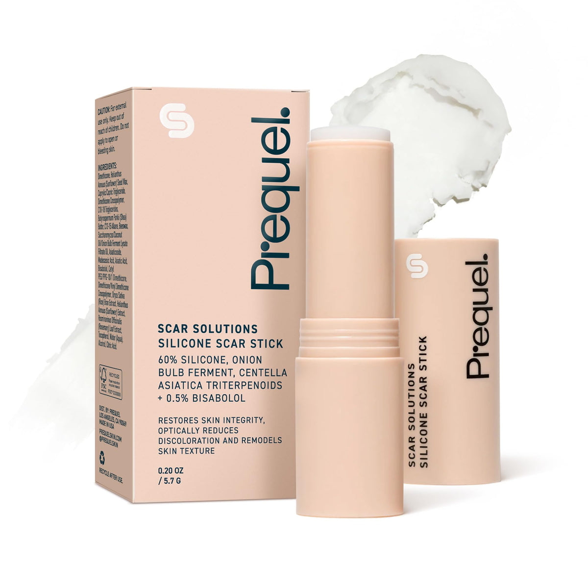 Prequel Skin - Scar Silicone Stick Solutions 60% - Thick Silicone for Scars Prequel