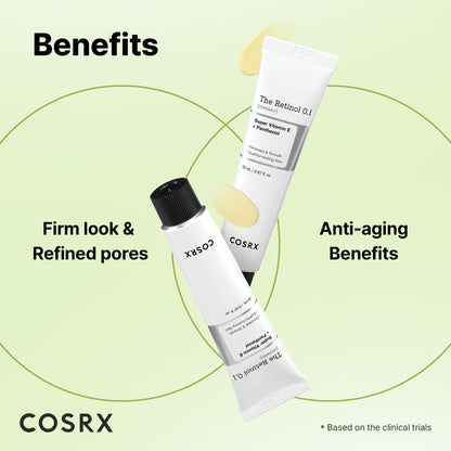 COSRX Retinol 0.1% Cream, Anti-Aging Eye & Neck Cream (0.67 fl.oz) COSRX