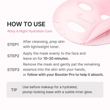 medicube PDRN Pink Peptide Ampoule Sheet Mask 6EA medicube