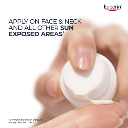 Eucerin Sun Age Defense Face Sunscreen Lotion SPF 50, 2.5 FL OZ Eucerin