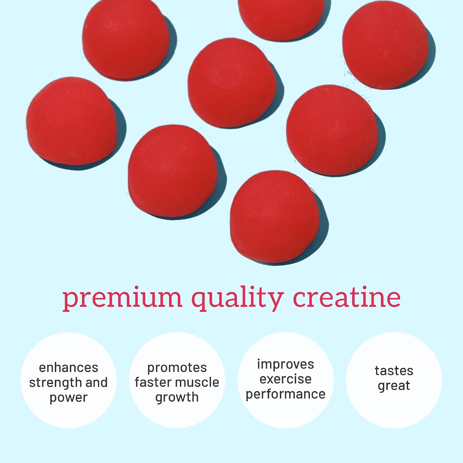 Organifi Creatine Chews - Premium Cherry Chews to Perform, Look, and Feel Better, 30-Day Supply Gsupps Australia