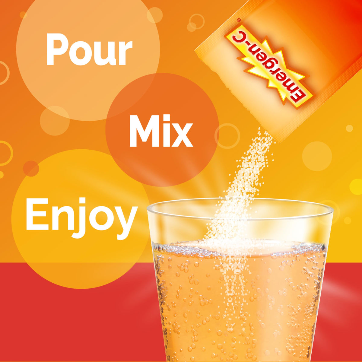 Emergen-C Citrus-Ginger Fizzy Drink Mix, Turmeric and Ginger, Immune Support, Natural Flavors Emergen-C