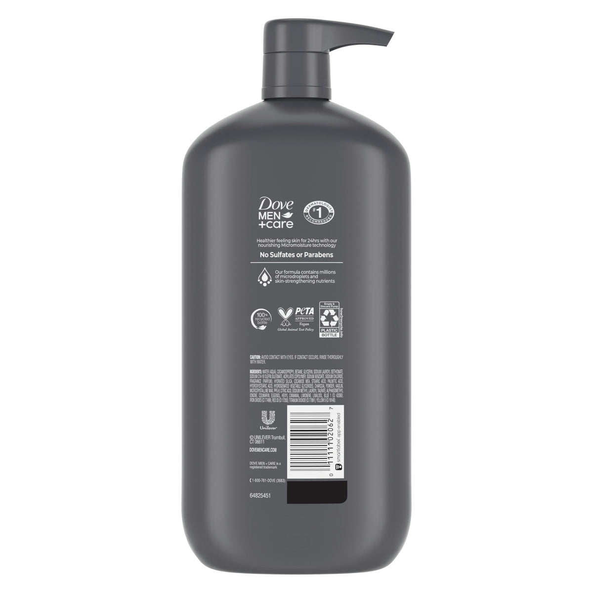 DOVE MEN + CARE Body and Face Scrub, Charcoal Body Wash, 30 oz DOVE MEN + CARE