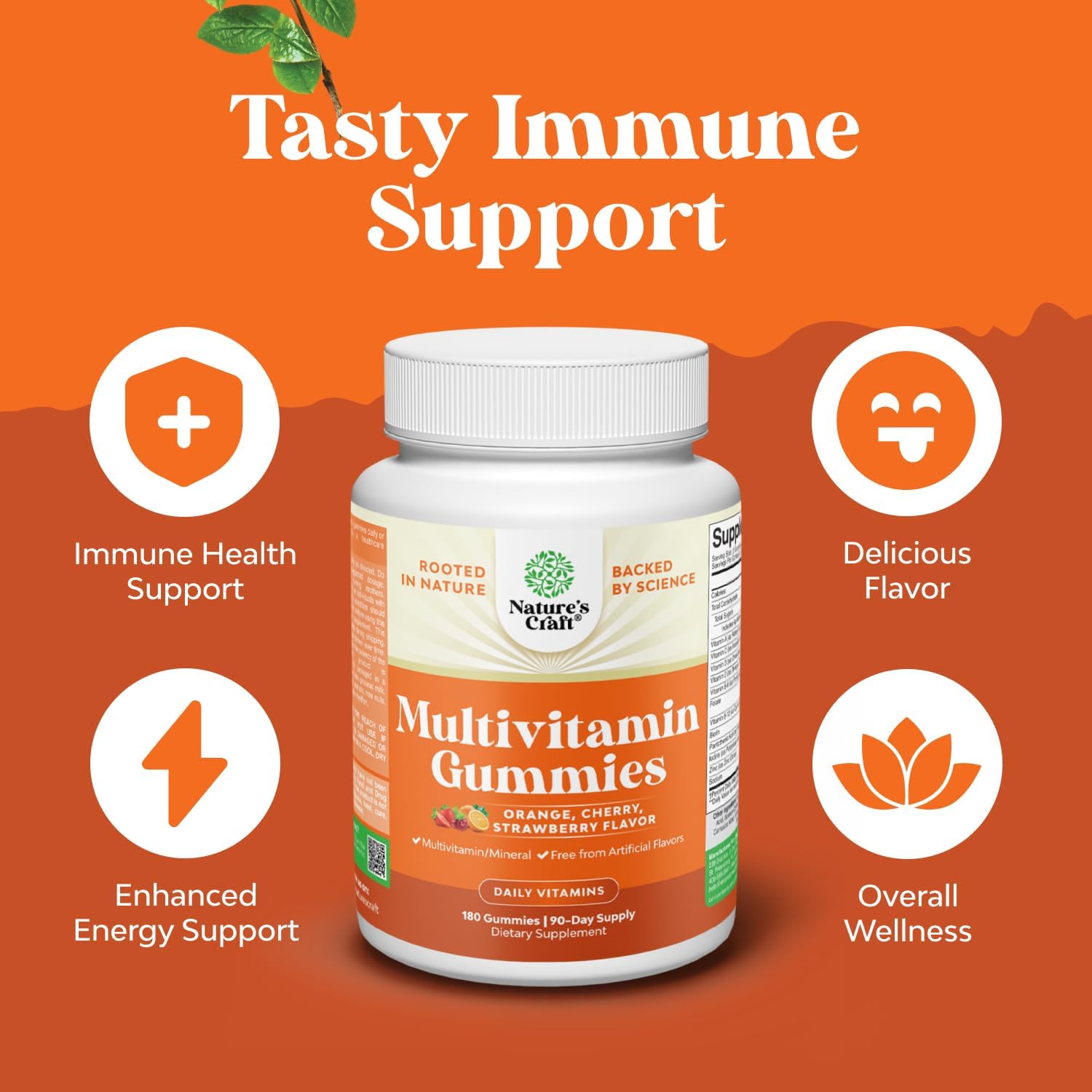 Teen Multivitamin Gummies 12-17 - Teen Boys & Girls Gummy Vitamins for Better Skin, Immune Strength, Mood & Energy Support - Teenage Girl & Boy Supplements with Zn, Mg, Vitamin A, C, D & E - 60 Ct Gsupps Australia