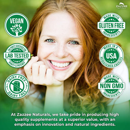 Zazzee Cranberry PACs 72 mg per Capsule, 50:1 Extract, 120 Vegan Capsules, 2X Strength, 4 Month Supply, Fast-Acting, Effective Urinary Tract & Bladder Support Zazzee
