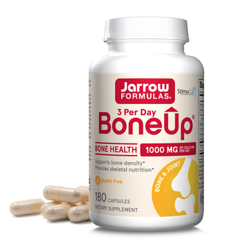 Jarrow Formulas BoneUp Three Per Day for Bone Density and Skeletal Nutrition, Includes Vitamin D3, K2 (as MK-7) and Calcium, 180 Capsules, 60 Day Supply Jarrow Formulas buy australia supplements