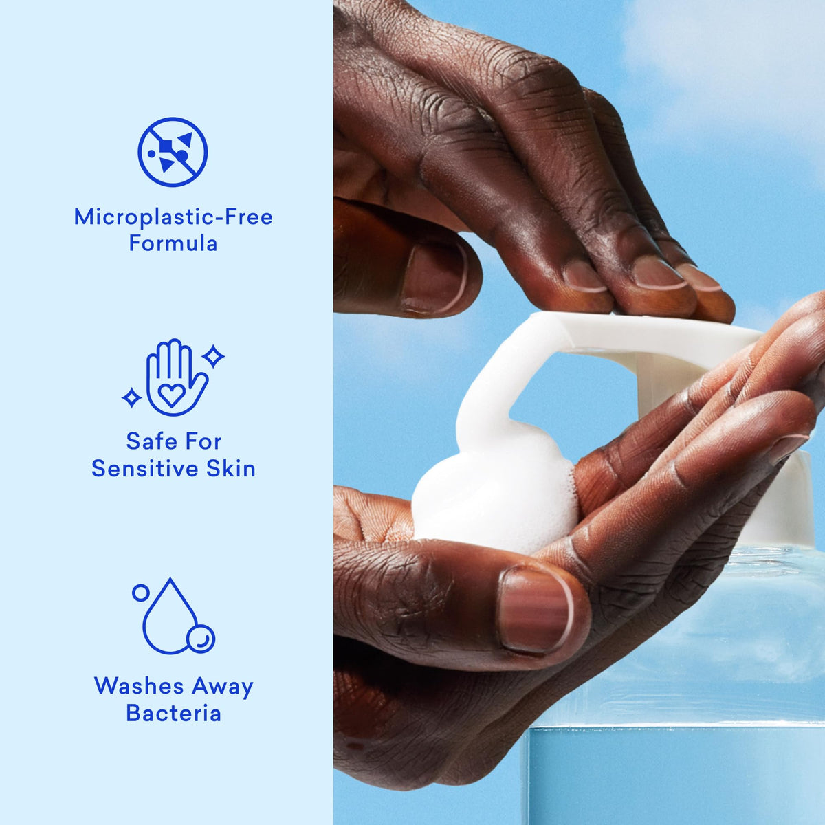 BLUELAND Foaming Hand Soap Refill Tablets, 4-Pack, Variety Scents BLUELAND
