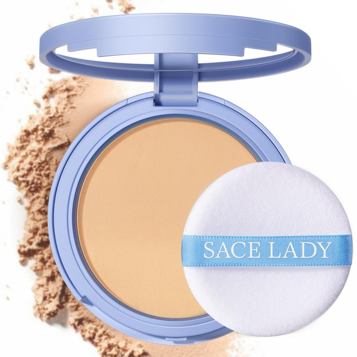 SACE LADY Face Powder Waterproof Long Lasting Setting Powder Blurring #02 SACE LADY