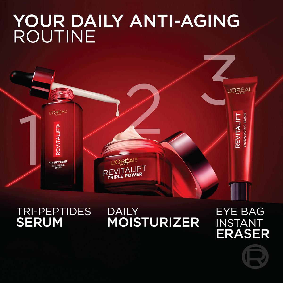 L'Oreal Paris Revitalift Triple Power Face Cream, 2.55 oz L'Oreal Paris