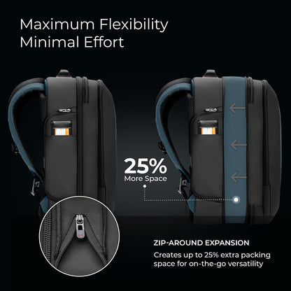 Briggs & Riley Medium Convertible Backpack Duffle Bag - Carry On for Men & Women, Use for Travel, Gym, or Work, Overnight Weekend Luggage, Shoulder Strap, Laptop Compartment - ZDX Collection, Black Gsupps Australia