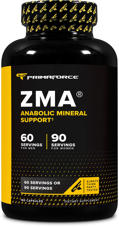Primaforce ZMA Dietary Supplement, 180 Capsules Primaforce