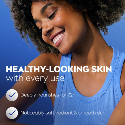 NIVEA Cocoa Butter Body Lotion for Dry Skin with Hyaluronic Acid, 33.8 Oz NIVEA