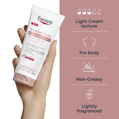 Eucerin Radiant Tone Dark Spot Corrector Body Cream, 7 OZ Eucerin