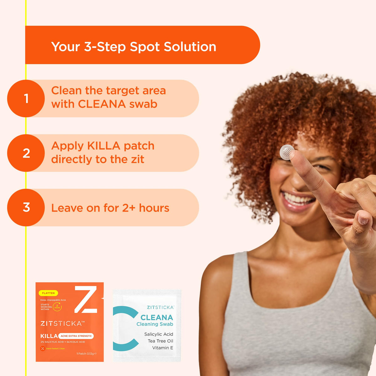 ZitSticka Killa Acne Extra Strength Microdart Pimple Patches For Face, 4 Ct ZitSticka