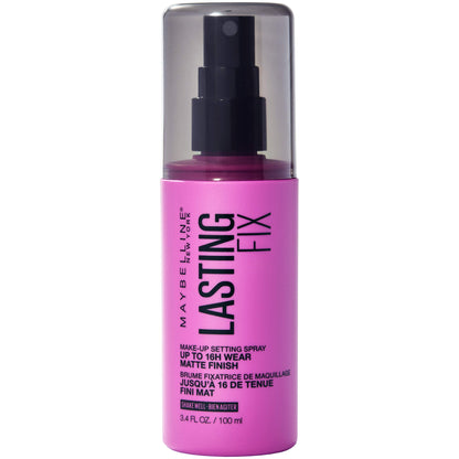 MAYBELLINE New York Facestudio Lasting Fix Makeup Setting Spray, Matte Finish, 3.4 fl. oz. MAYBELLINE