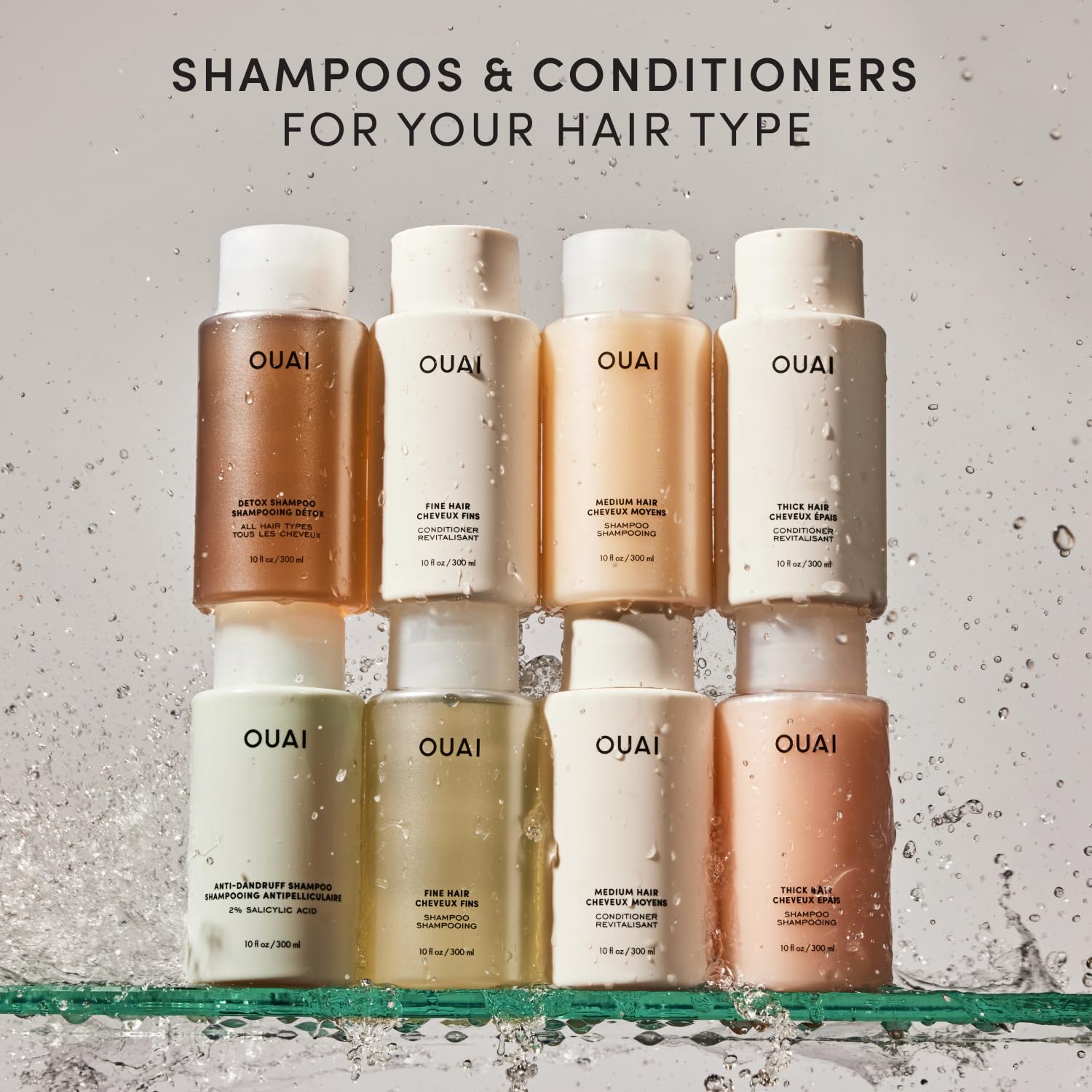 OUAI Medium Conditioner Refill - Hydrating Hair Conditioner with Coconut Oil, Babassu Oil, and Keratin - Strengthens, Repairs and Adds Shine - Paraben and Phthalate Free Hair Care Products (32 Oz) OUAI buy australia supplements