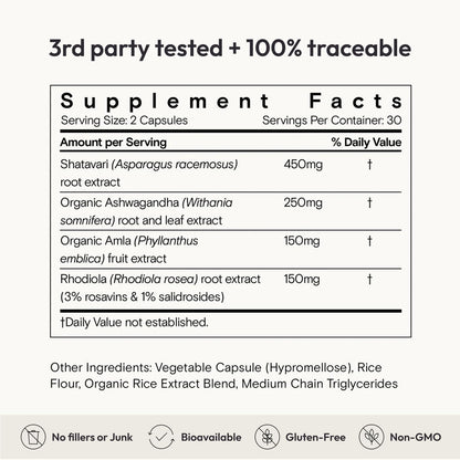 Moon Juice 1 SuperYou & 1 SuperHair | SuperYou Adaptogen Supplement for Calm & SuperHair Multivitamin Supplement for Healthier, Thicker Hair | Improve Overall Hair Health