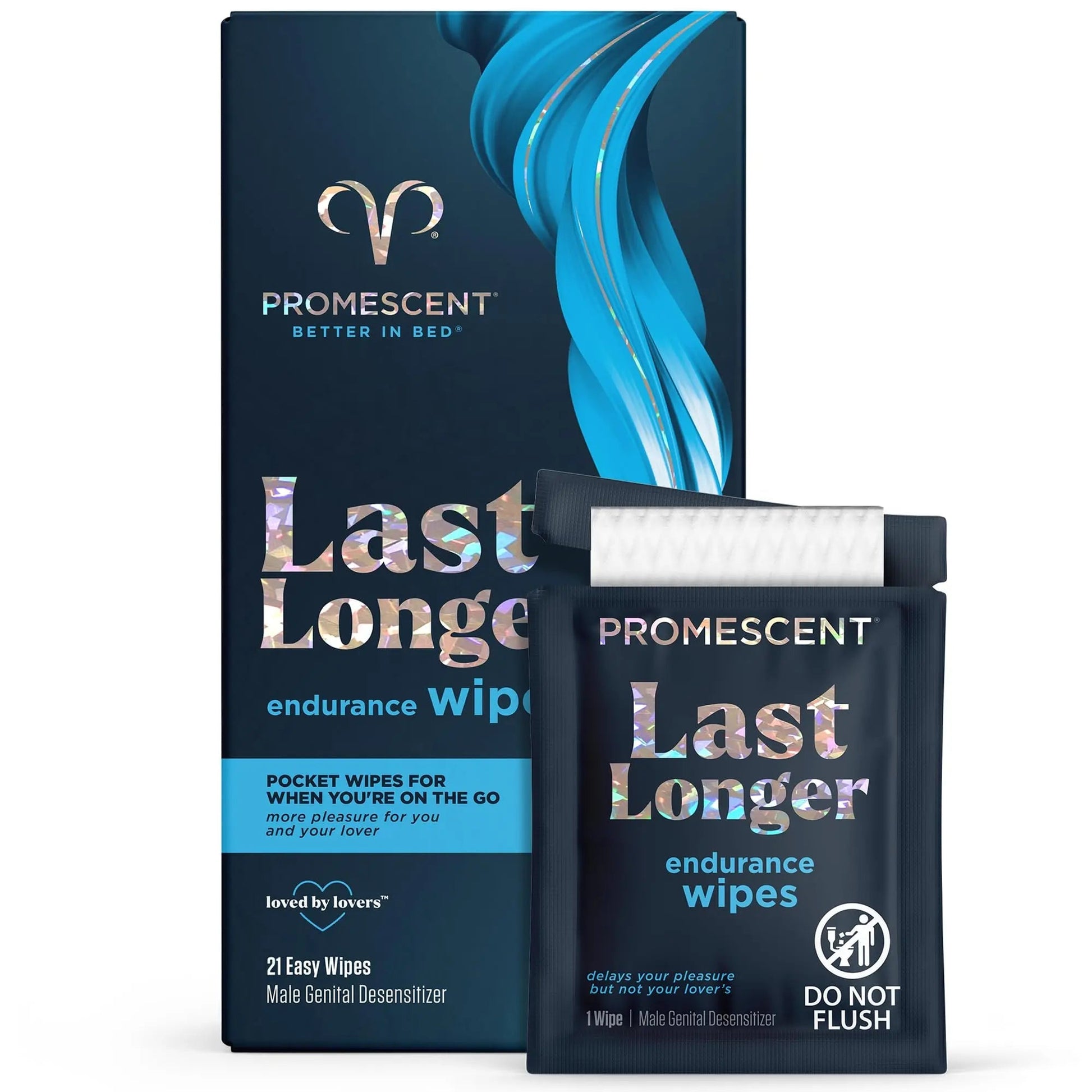 Promescent Delay Wipes Sexual Enhancer for Men to Last Longer in Bed, Extended Climax Control with Benzocaine for Male Genital Desensitizing - Increase Duration, Performance, and Stamina (21 Count) Promescent buy australia supplements