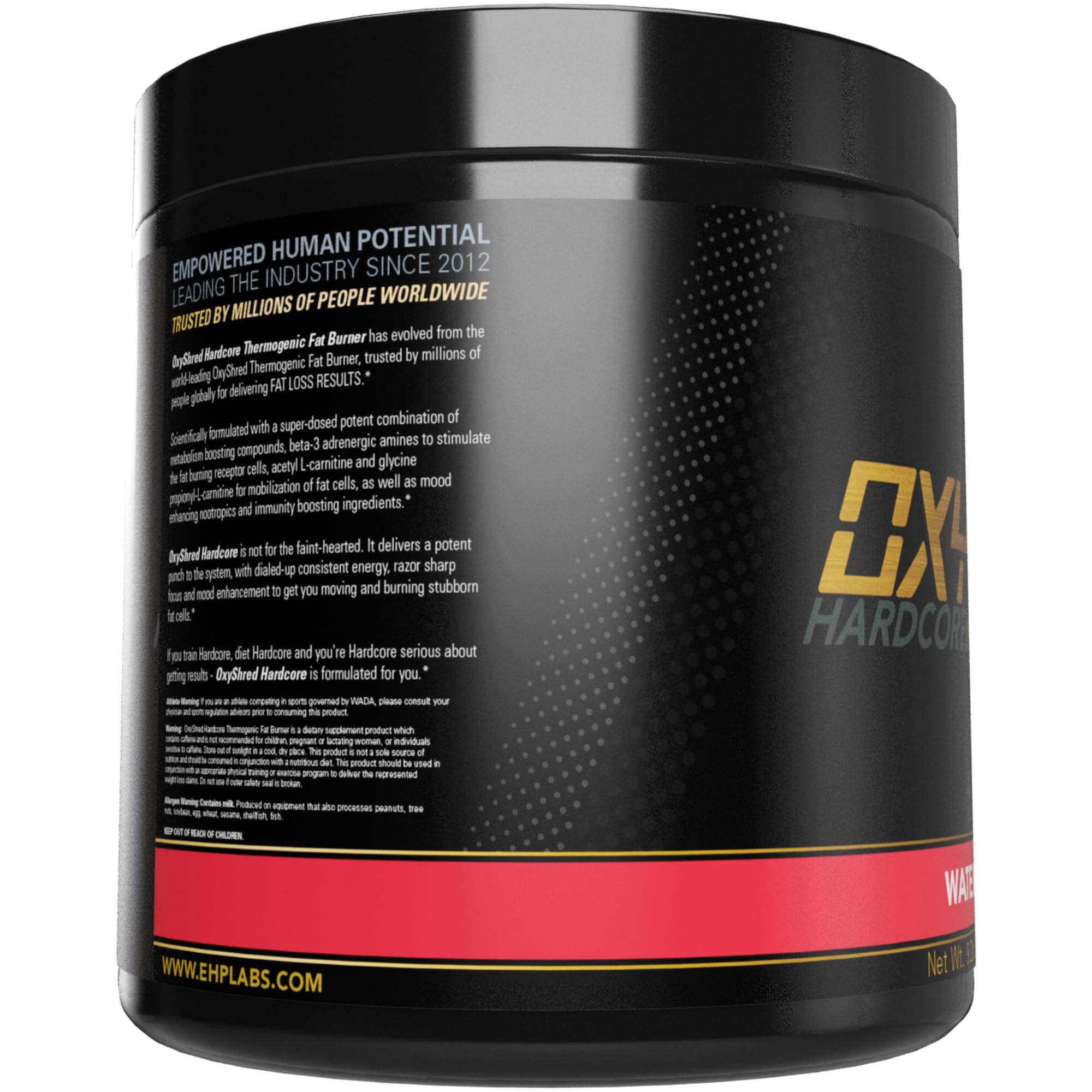 EHP Labs OxyShred Hardcore Super Dosed Pre Workout Powder - Preworkout Powder with L Glutamine & Acetyl L Carnitine, Energy Boost Drink - 275mg of Caffeine EHP Labs buy australia supplements
