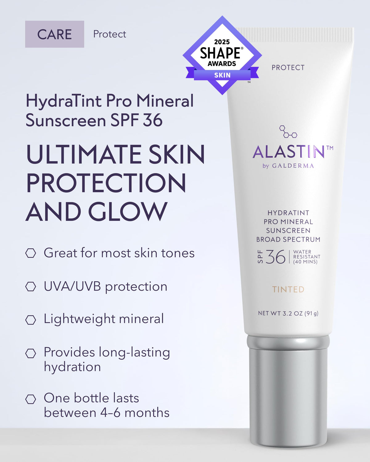 ALASTIN Skincare HydraTint Pro Mineral Tinted Sunscreen SPF 36 (3.2 oz) ALASTIN Skincare