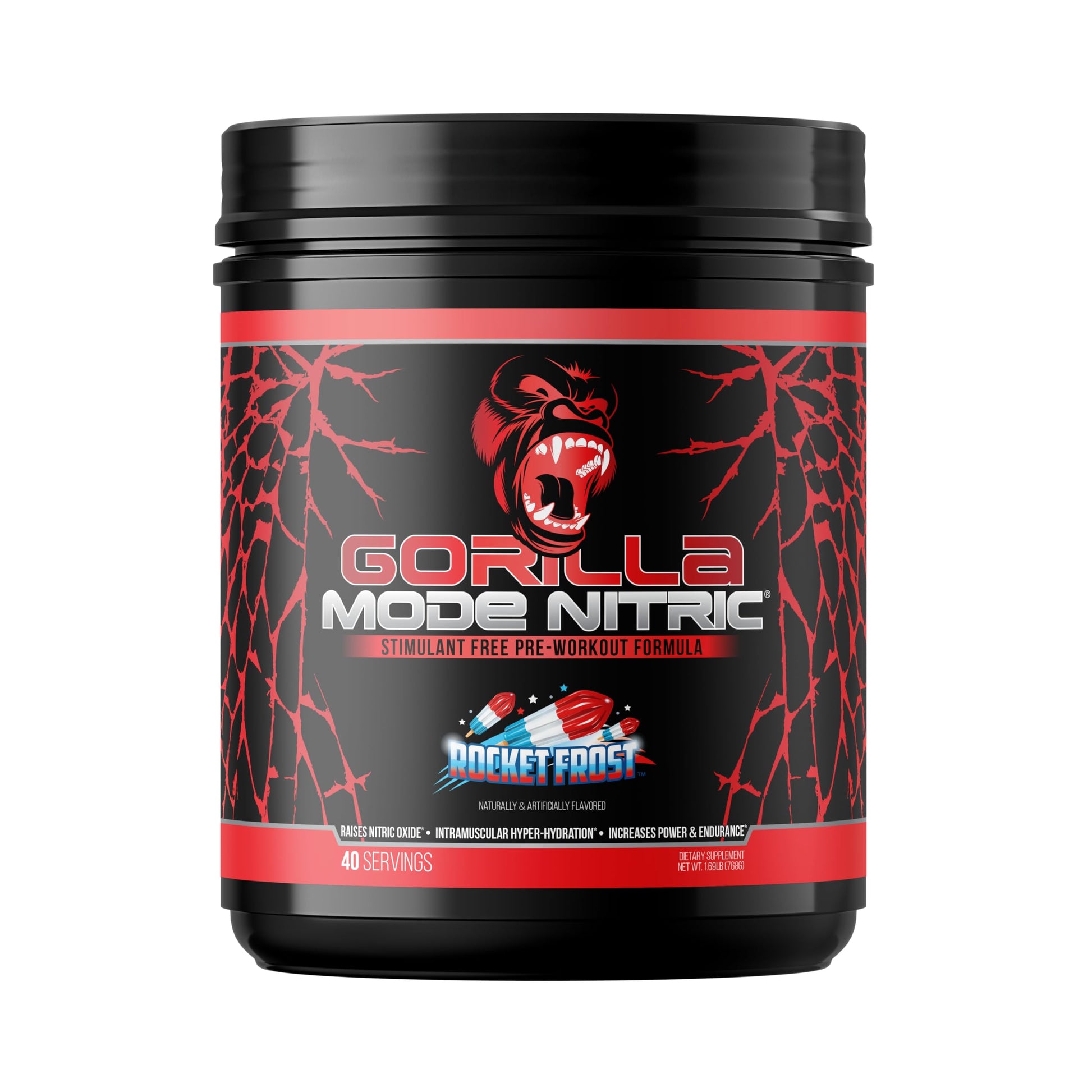Gorilla Mode Nitric Upgraded Stimulant Free Pre-Workout – Best Tasting and Most Effective Stimulant Free Pre-Workout/Massive Pumps · Vasodilation · Power / 768 Grams (Rocket Frost) Gorilla Mind buy australia supplements