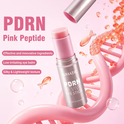 Salmon DNA PDRN Eye Cream Balm Stick, Under Eye Cream with Caffeine & Retinol, Hydrating Eye Cream for Fine Lines, Puffiness & Dark Circles, Moisturizing Eye Treatment, 0.35 oz/10g Aihatic